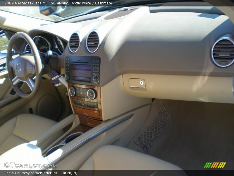 Arctic White / Cashmere 2009 Mercedes-Benz ML 350 4Matic