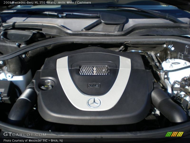 Arctic White / Cashmere 2009 Mercedes-Benz ML 350 4Matic