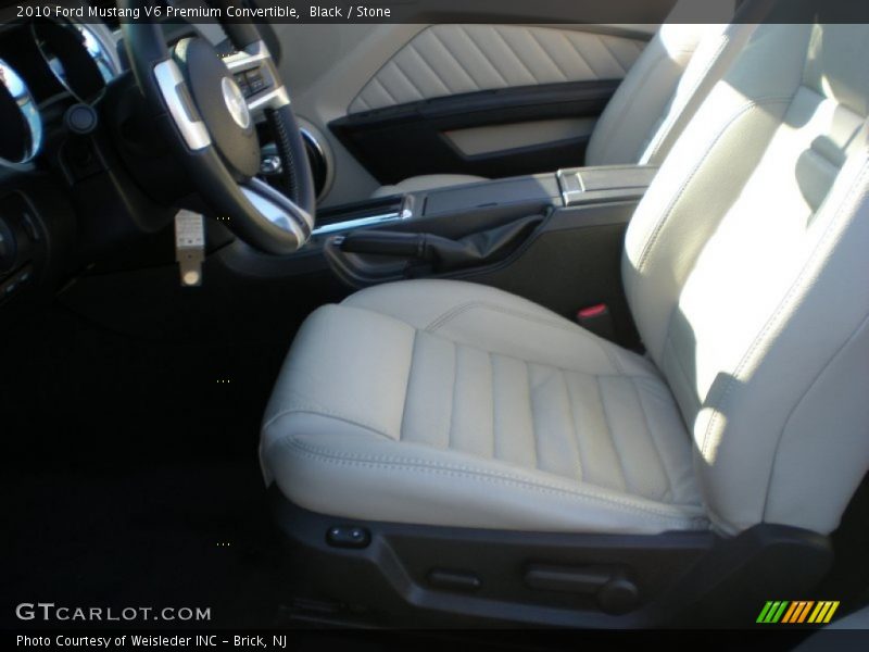 Black / Stone 2010 Ford Mustang V6 Premium Convertible