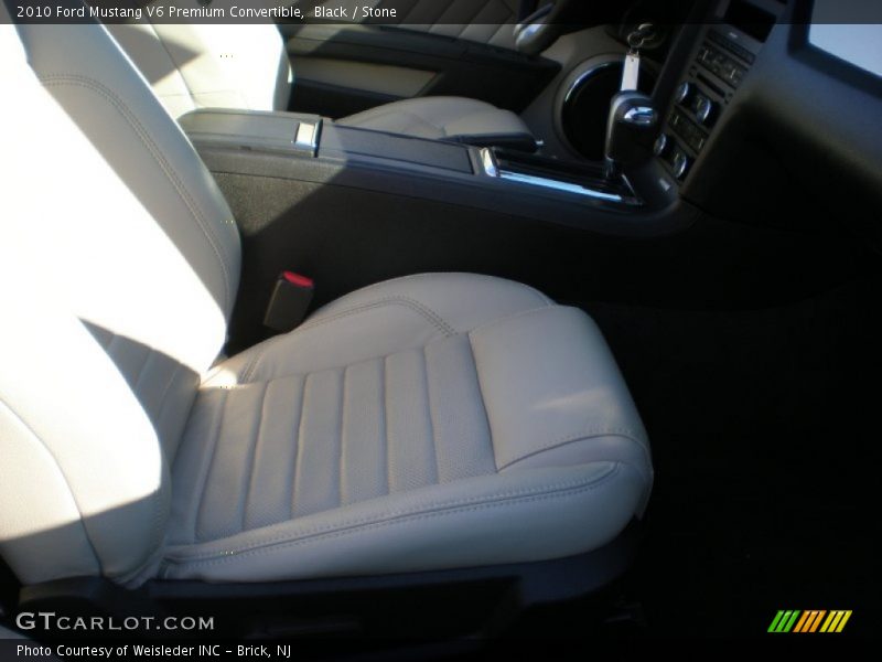 Black / Stone 2010 Ford Mustang V6 Premium Convertible