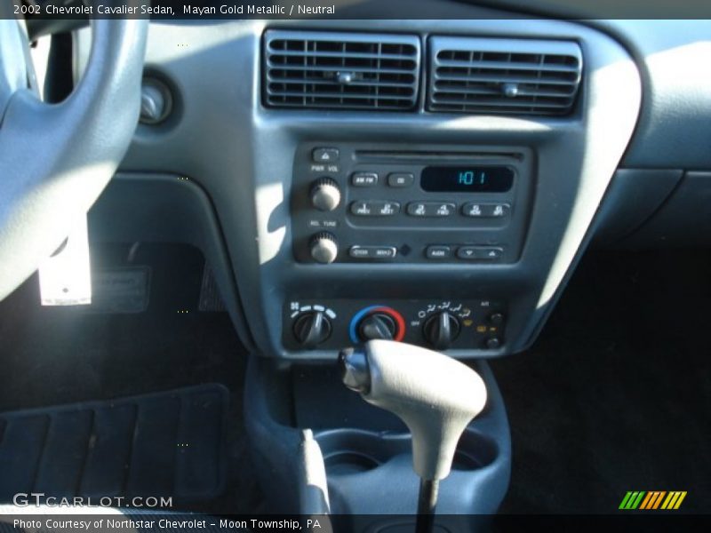 Mayan Gold Metallic / Neutral 2002 Chevrolet Cavalier Sedan