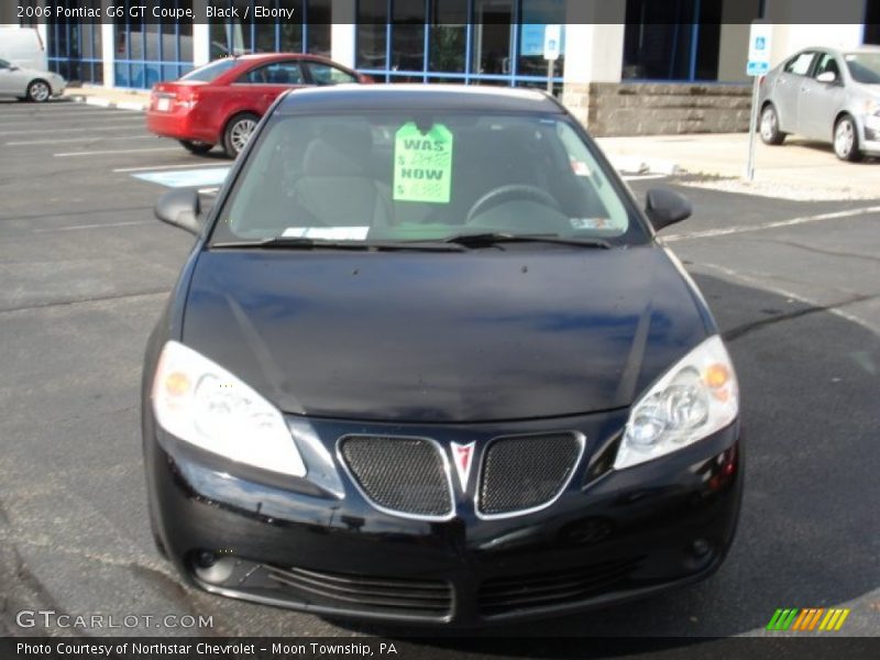 Black / Ebony 2006 Pontiac G6 GT Coupe