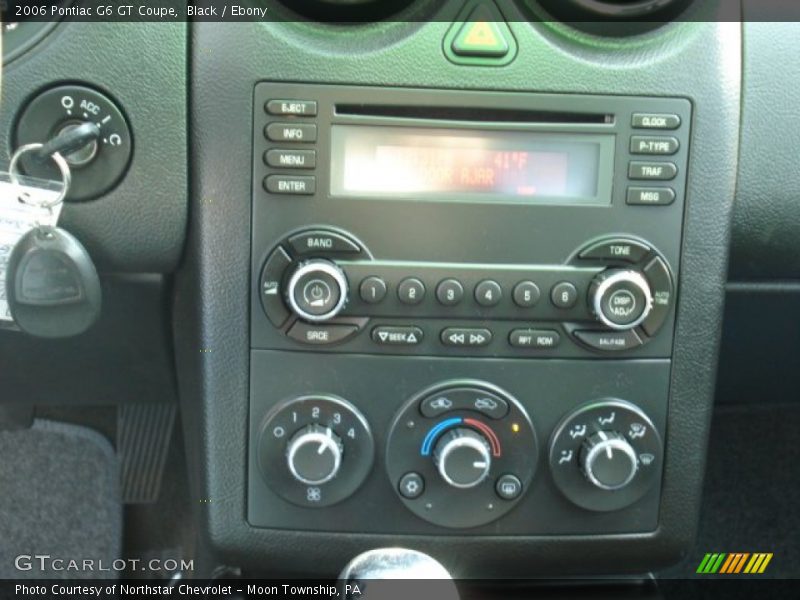 Black / Ebony 2006 Pontiac G6 GT Coupe