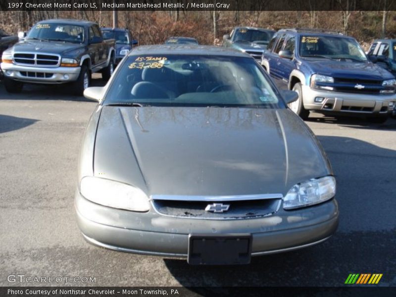 Medium Marblehead Metallic / Medium Gray 1997 Chevrolet Monte Carlo LS