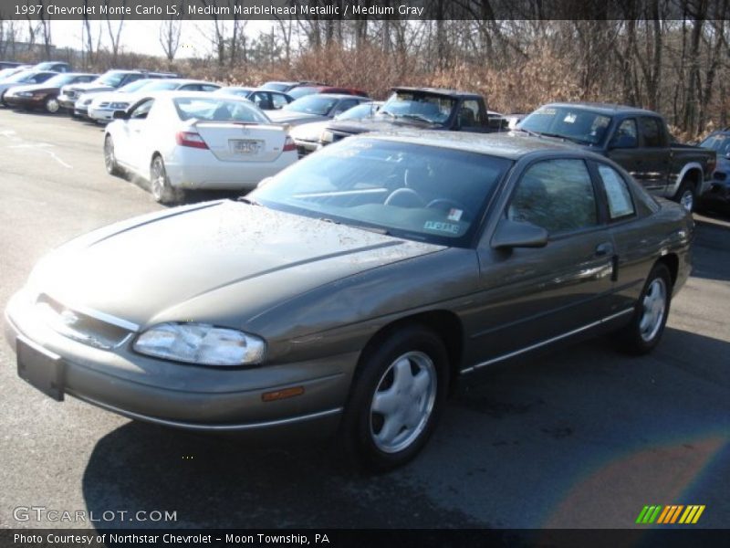 Medium Marblehead Metallic / Medium Gray 1997 Chevrolet Monte Carlo LS