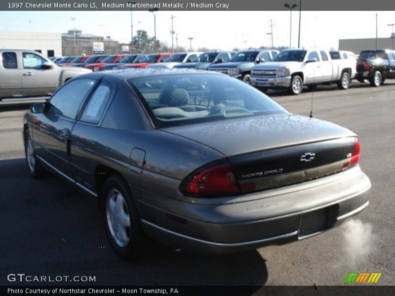 Medium Marblehead Metallic / Medium Gray 1997 Chevrolet Monte Carlo LS