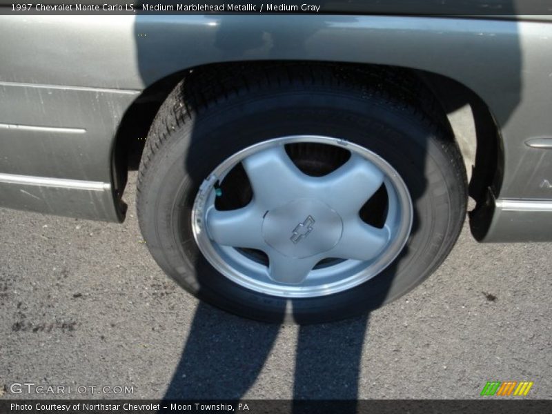 Medium Marblehead Metallic / Medium Gray 1997 Chevrolet Monte Carlo LS