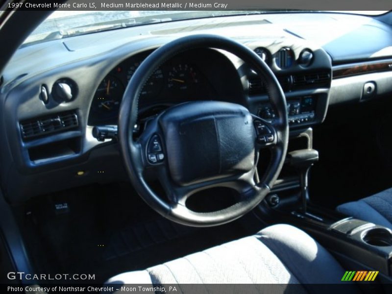 Medium Marblehead Metallic / Medium Gray 1997 Chevrolet Monte Carlo LS