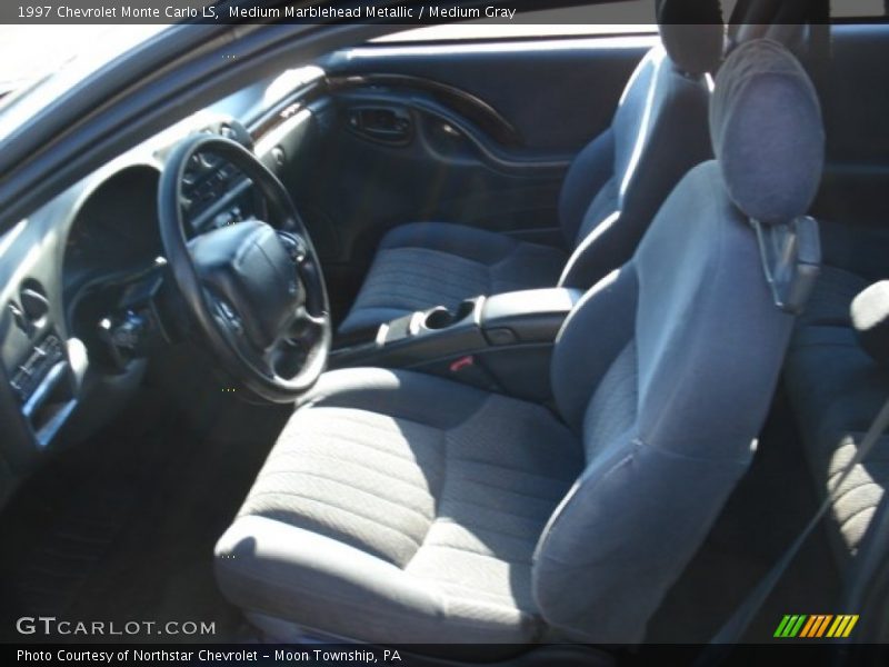 Medium Marblehead Metallic / Medium Gray 1997 Chevrolet Monte Carlo LS