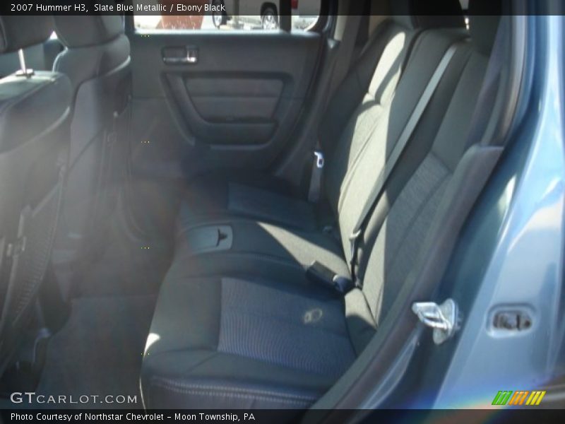 Slate Blue Metallic / Ebony Black 2007 Hummer H3