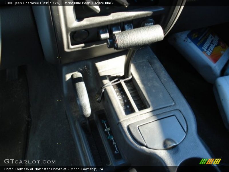 Patriot Blue Pearl / Agate Black 2000 Jeep Cherokee Classic 4x4