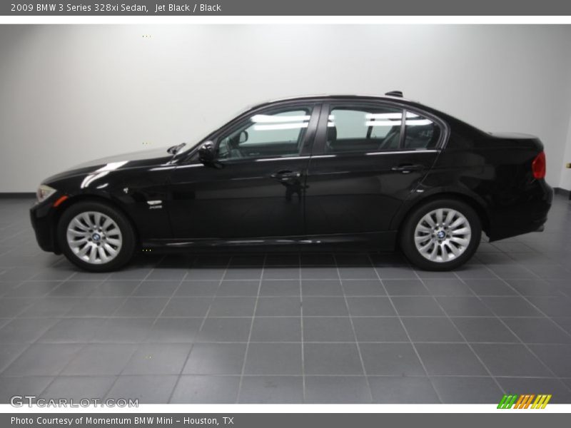 Jet Black / Black 2009 BMW 3 Series 328xi Sedan