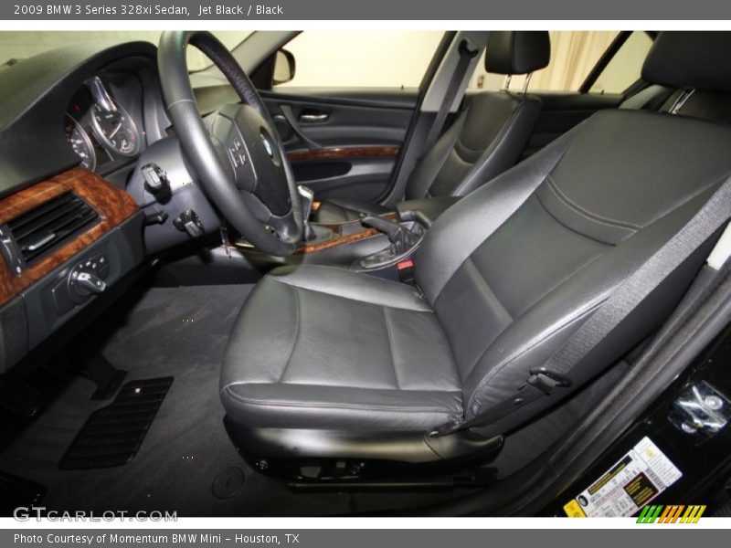 Jet Black / Black 2009 BMW 3 Series 328xi Sedan