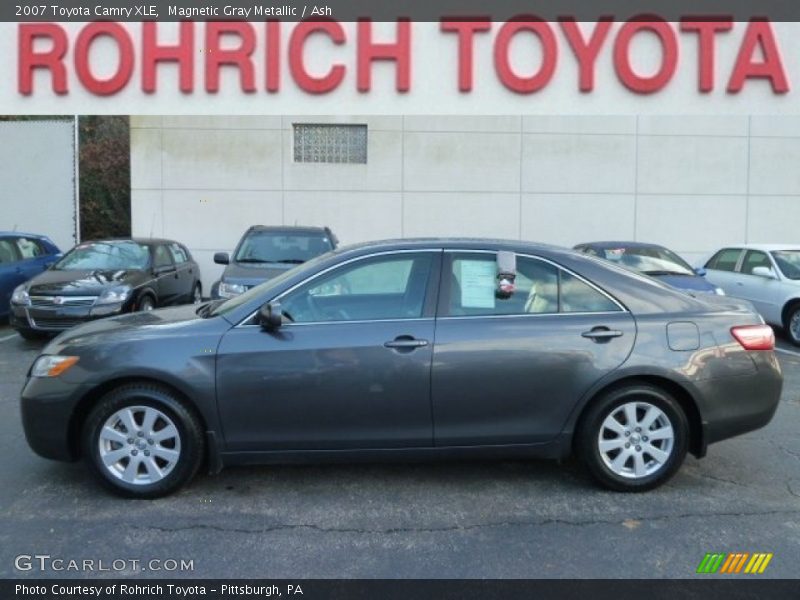 Magnetic Gray Metallic / Ash 2007 Toyota Camry XLE