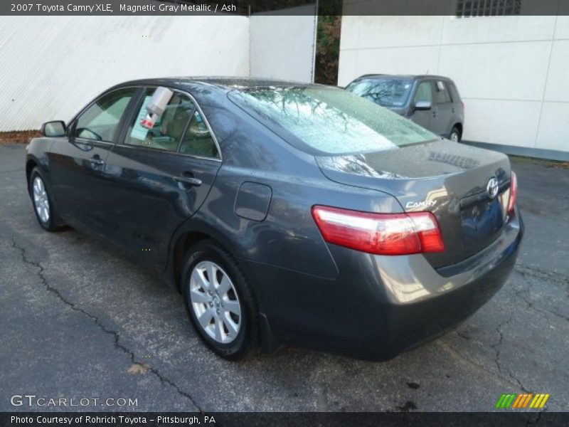 Magnetic Gray Metallic / Ash 2007 Toyota Camry XLE