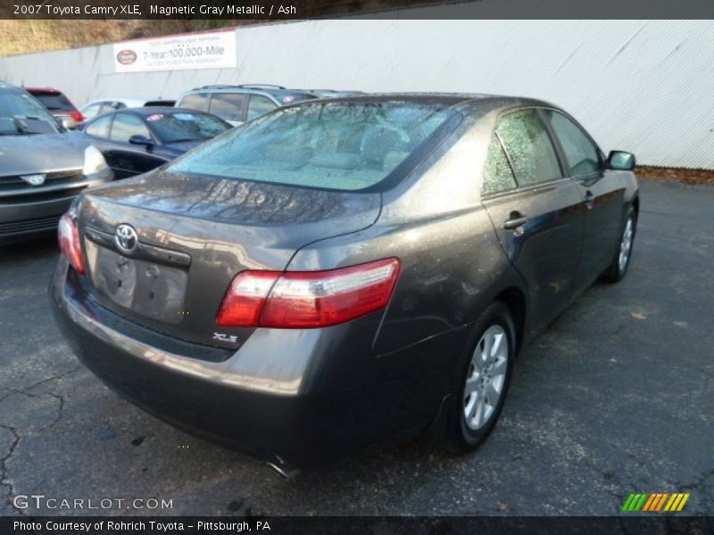 Magnetic Gray Metallic / Ash 2007 Toyota Camry XLE