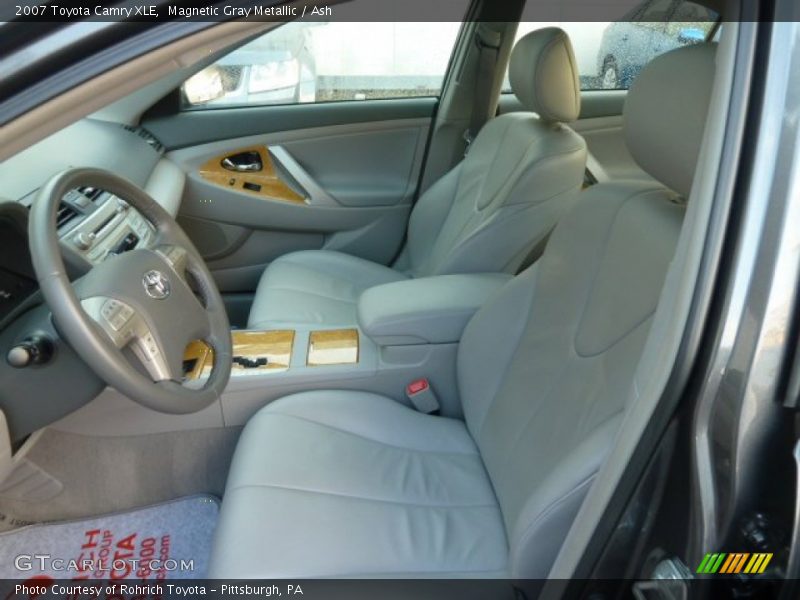 Magnetic Gray Metallic / Ash 2007 Toyota Camry XLE