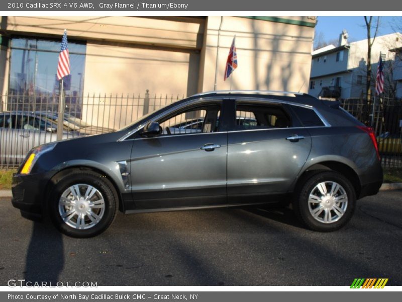 Gray Flannel / Titanium/Ebony 2010 Cadillac SRX 4 V6 AWD