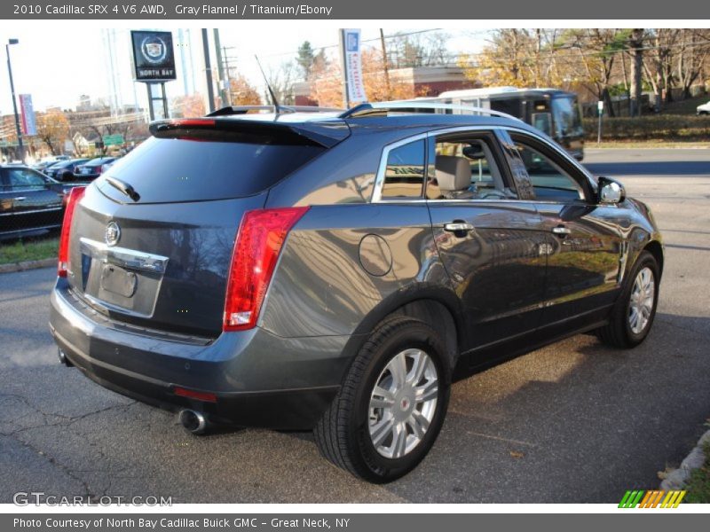 Gray Flannel / Titanium/Ebony 2010 Cadillac SRX 4 V6 AWD