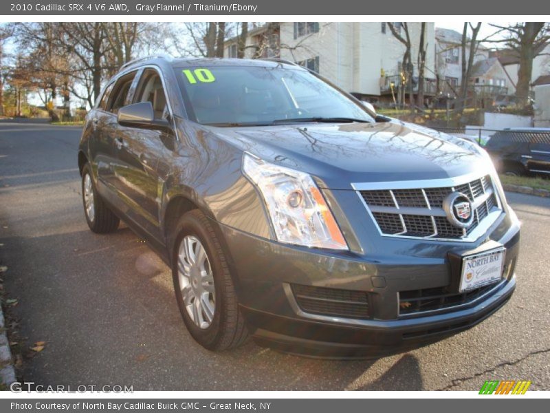 Gray Flannel / Titanium/Ebony 2010 Cadillac SRX 4 V6 AWD