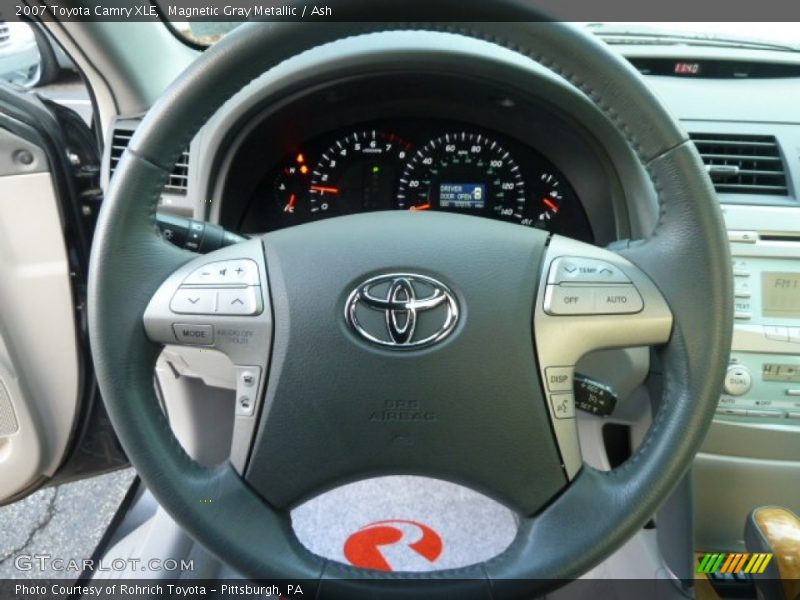 Magnetic Gray Metallic / Ash 2007 Toyota Camry XLE