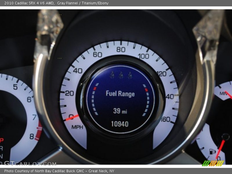 Gray Flannel / Titanium/Ebony 2010 Cadillac SRX 4 V6 AWD