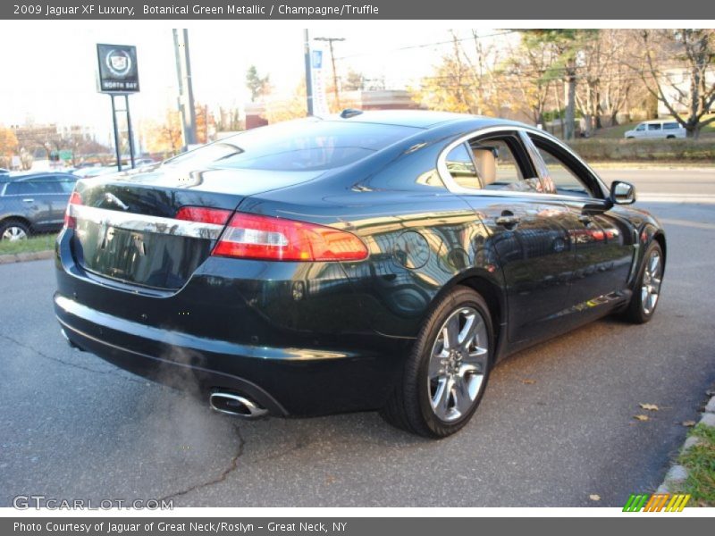 Botanical Green Metallic / Champagne/Truffle 2009 Jaguar XF Luxury