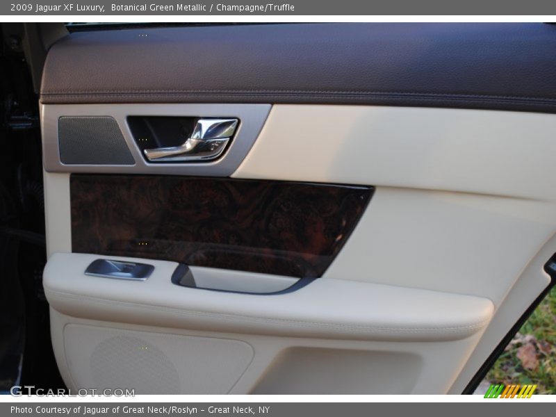 Botanical Green Metallic / Champagne/Truffle 2009 Jaguar XF Luxury