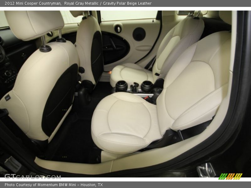 Royal Gray Metallic / Gravity Polar Beige Leather 2012 Mini Cooper Countryman