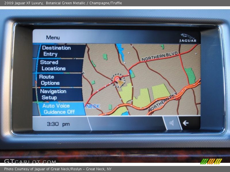 Botanical Green Metallic / Champagne/Truffle 2009 Jaguar XF Luxury