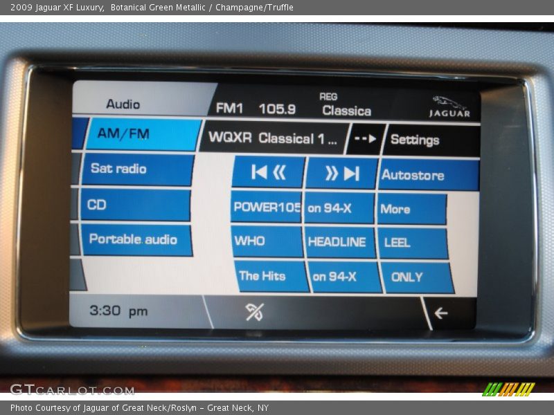 Botanical Green Metallic / Champagne/Truffle 2009 Jaguar XF Luxury