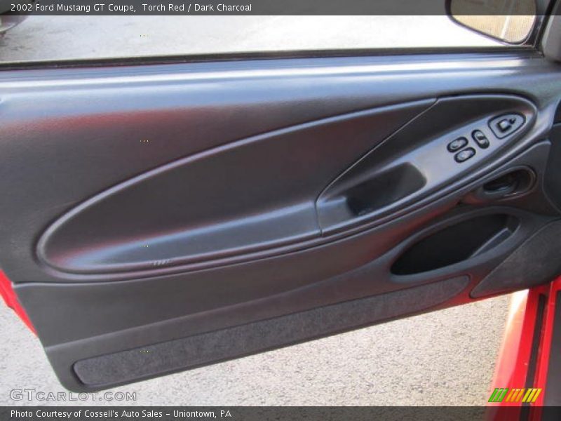 Torch Red / Dark Charcoal 2002 Ford Mustang GT Coupe
