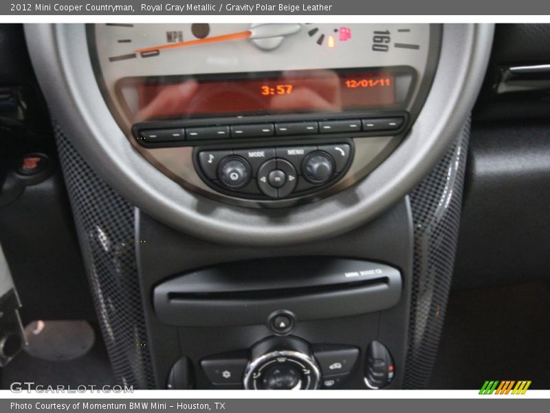 Royal Gray Metallic / Gravity Polar Beige Leather 2012 Mini Cooper Countryman