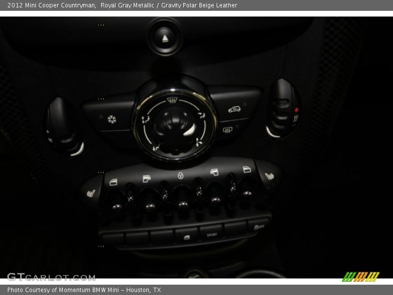 Royal Gray Metallic / Gravity Polar Beige Leather 2012 Mini Cooper Countryman