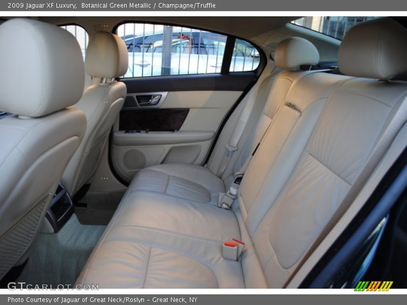 Botanical Green Metallic / Champagne/Truffle 2009 Jaguar XF Luxury