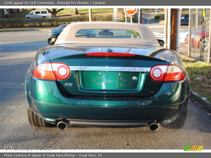  2008 XK XK8 Convertible Emerald Fire Metallic