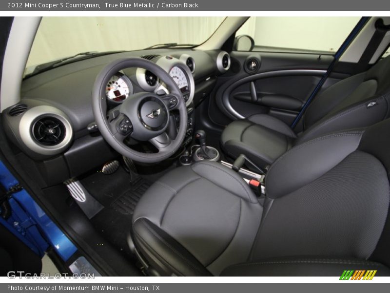 True Blue Metallic / Carbon Black 2012 Mini Cooper S Countryman