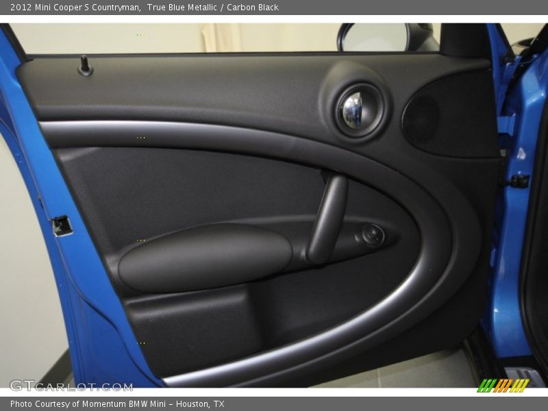 True Blue Metallic / Carbon Black 2012 Mini Cooper S Countryman