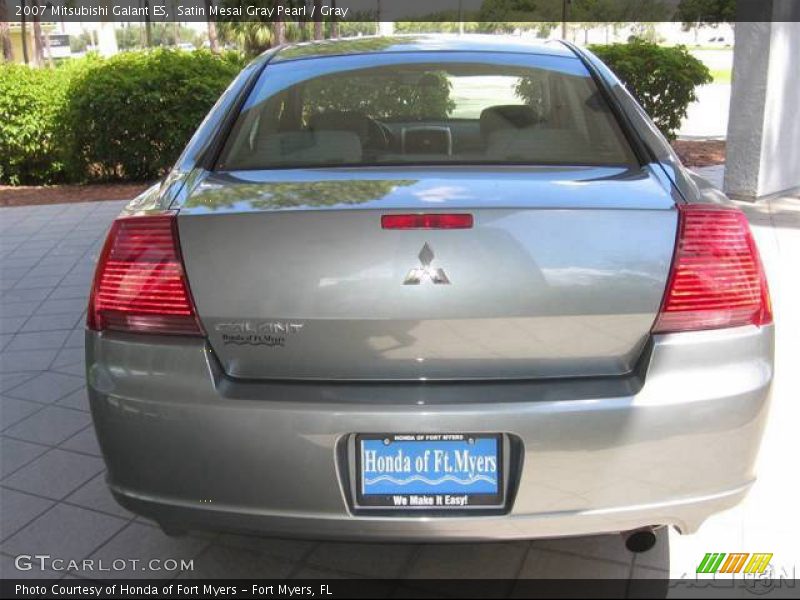 Satin Mesai Gray Pearl / Gray 2007 Mitsubishi Galant ES