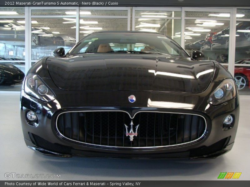 Nero (Black) / Cuoio 2012 Maserati GranTurismo S Automatic