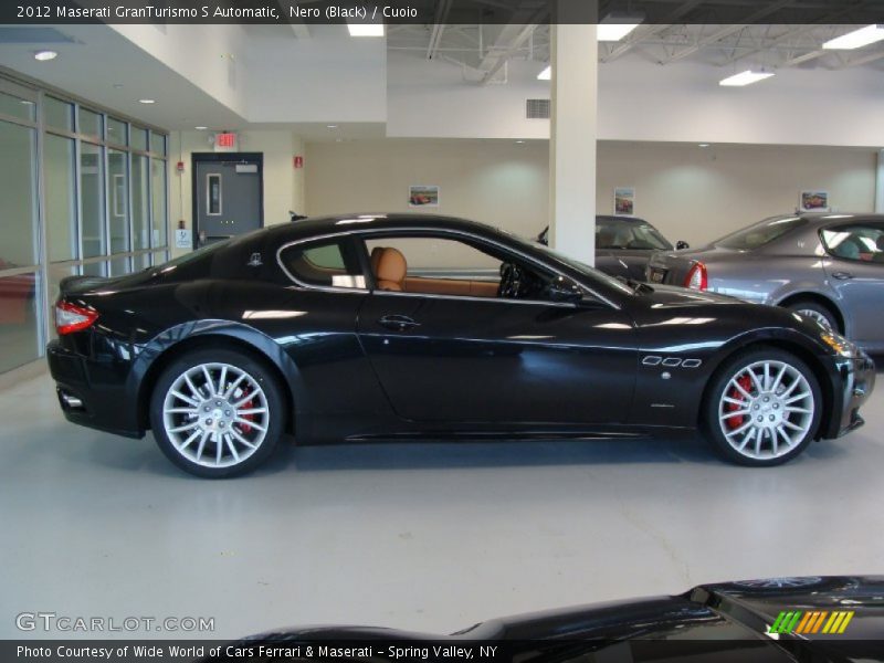 Nero (Black) / Cuoio 2012 Maserati GranTurismo S Automatic