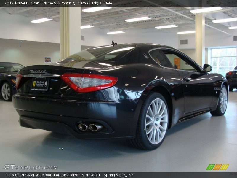 Nero (Black) / Cuoio 2012 Maserati GranTurismo S Automatic