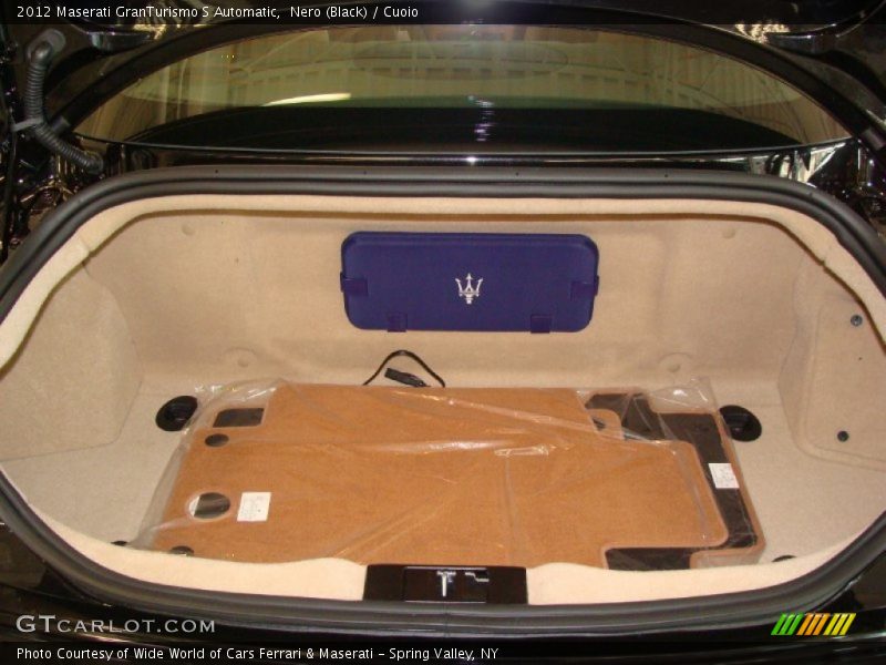Nero (Black) / Cuoio 2012 Maserati GranTurismo S Automatic