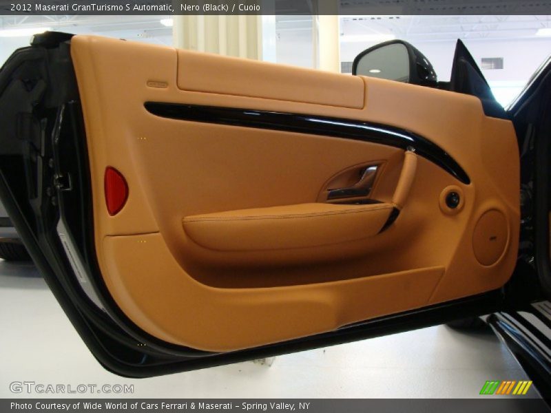 Nero (Black) / Cuoio 2012 Maserati GranTurismo S Automatic
