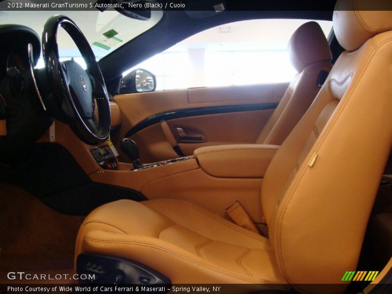 Nero (Black) / Cuoio 2012 Maserati GranTurismo S Automatic
