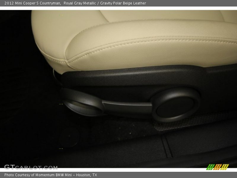 Royal Gray Metallic / Gravity Polar Beige Leather 2012 Mini Cooper S Countryman