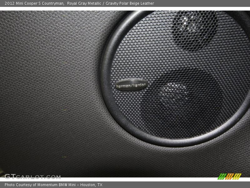 Royal Gray Metallic / Gravity Polar Beige Leather 2012 Mini Cooper S Countryman