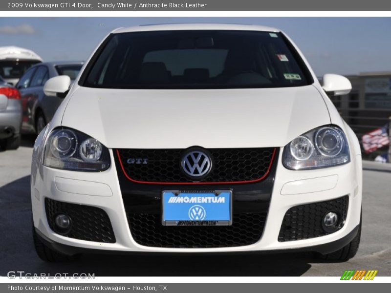 Candy White / Anthracite Black Leather 2009 Volkswagen GTI 4 Door