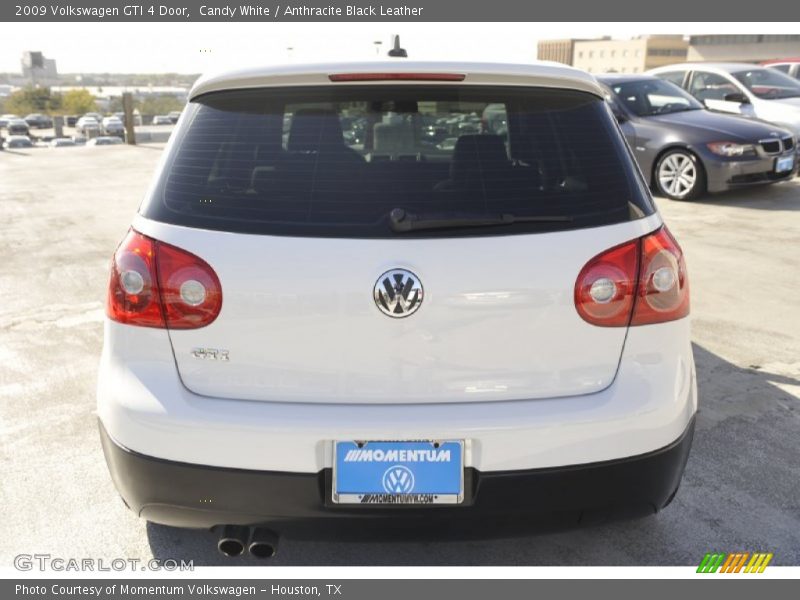 Candy White / Anthracite Black Leather 2009 Volkswagen GTI 4 Door