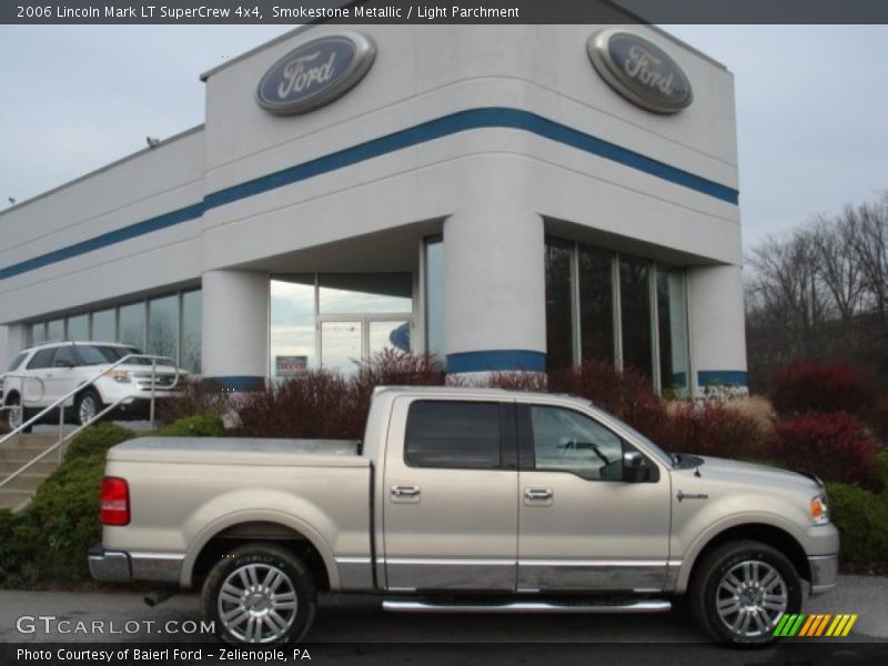 Smokestone Metallic / Light Parchment 2006 Lincoln Mark LT SuperCrew 4x4